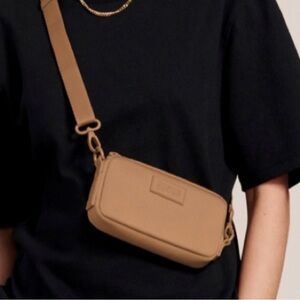Dagne Dover Tan Crossbody Bag